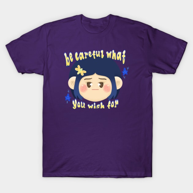 Coraline Jones T-Shirt by sillychoco